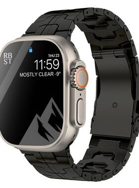 适用华米Amazfit T-Rex3Pro手表表带钛金属钢铁侠表带钛合金纯钛