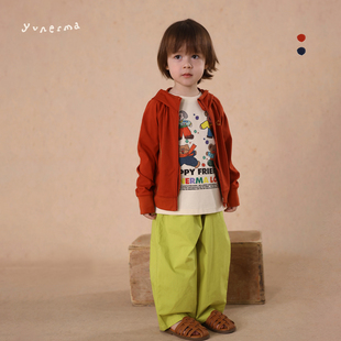 宝宝幼儿园夏季薄款连帽卫衣外套允儿妈男女童2025洋气防晒衫上衣