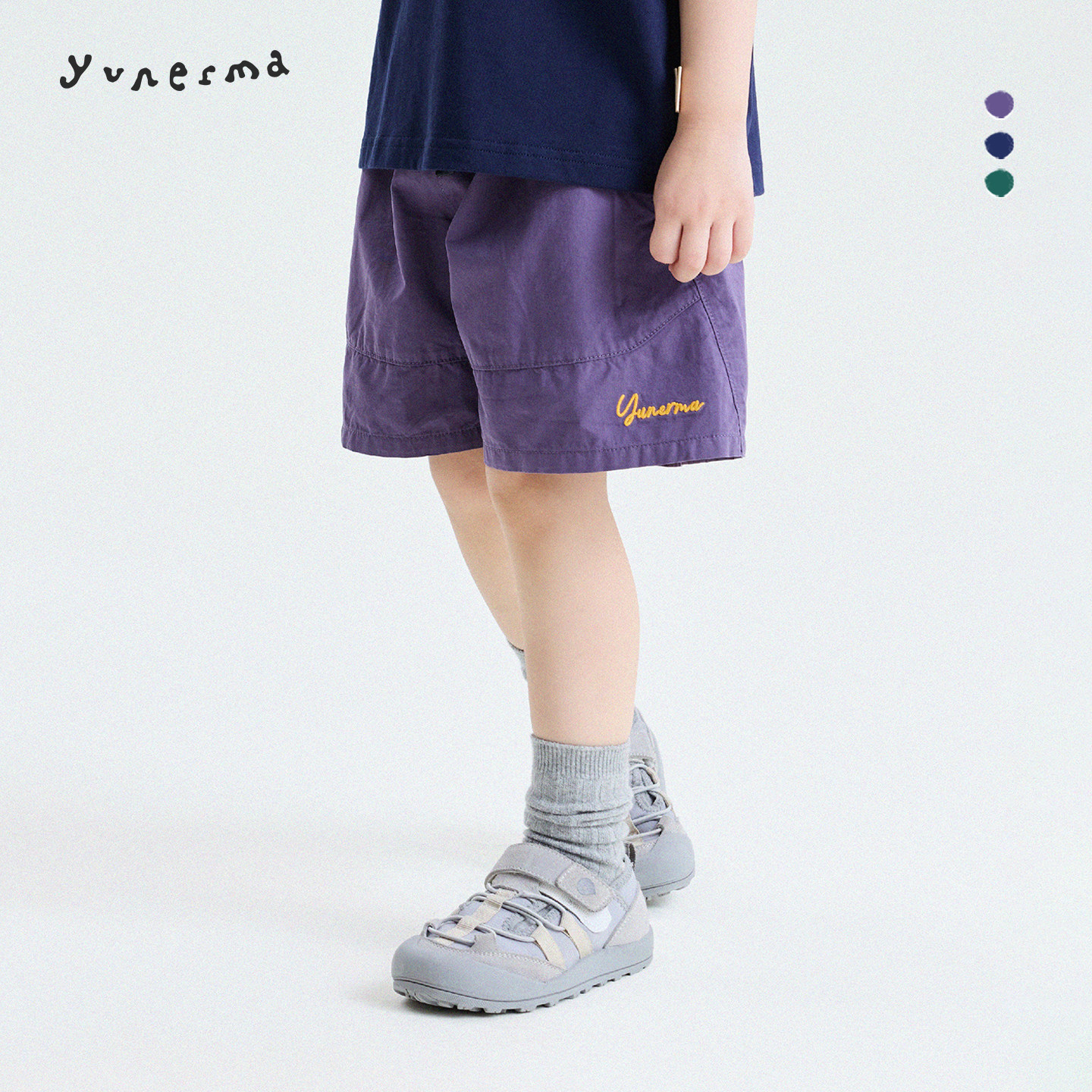 2026夏季新品允儿妈男童装宝宝休闲夏天小短裤儿童幼儿园工装短裤