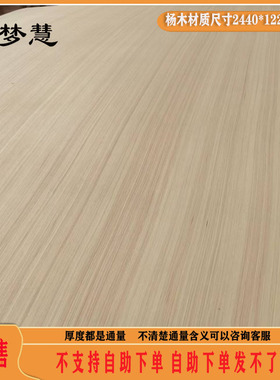 梦慧 2厘双面科技木面背板画框相框背板家具背板三合板薄板夹板