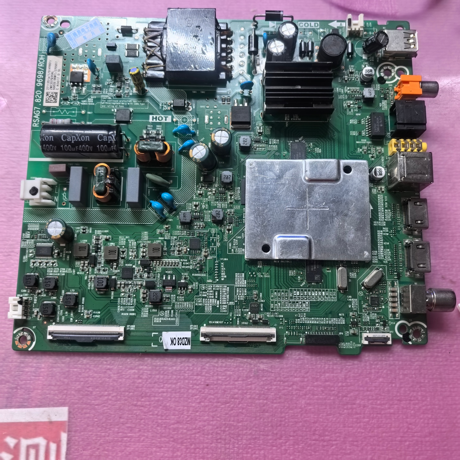 原装海信50H55E 55H55E主板RSAG7.820.9698/ROH屏HD500X1U51-T0L7