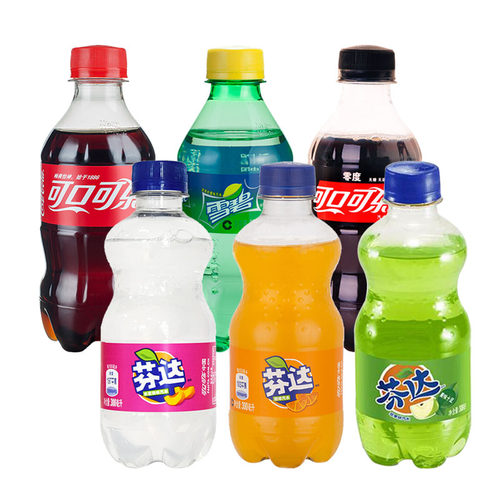 可口可乐碳酸饮料芬达混装迷你