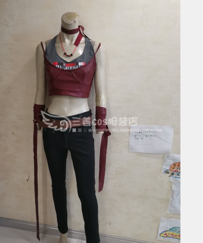 彩虹六号caveira菁英皮肤Cosplay服装    三姜cosplay服装店