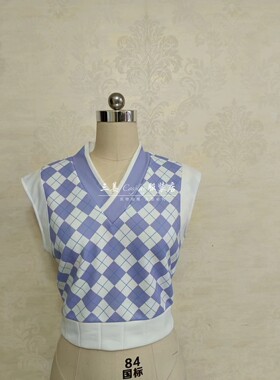【量身定制】prsk-vivid bad squad队服格子马甲三姜cosplay服装