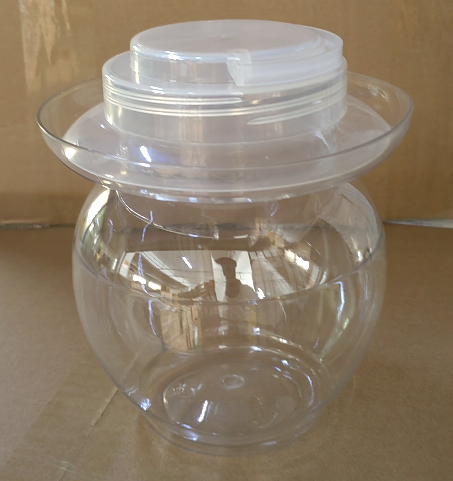 SF食品级PET塑料坛子一升塑料泡菜坛105个酱菜坛腐乳罐子辣椒泡菜