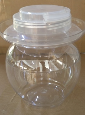 SF食品级PET塑料坛子一升塑料泡菜坛105个酱菜坛腐乳罐子辣椒泡菜