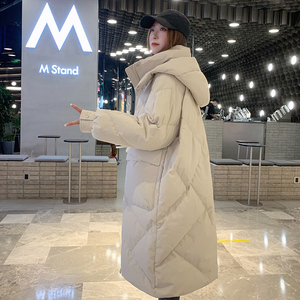 oversize面包服羽绒棉衣棉服女冬季外套中长款厚棉袄2023年新款潮
