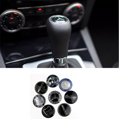 适用于奔驰 c200 c260 GLK350  E260 E200改装排挡头标志排挡贴标