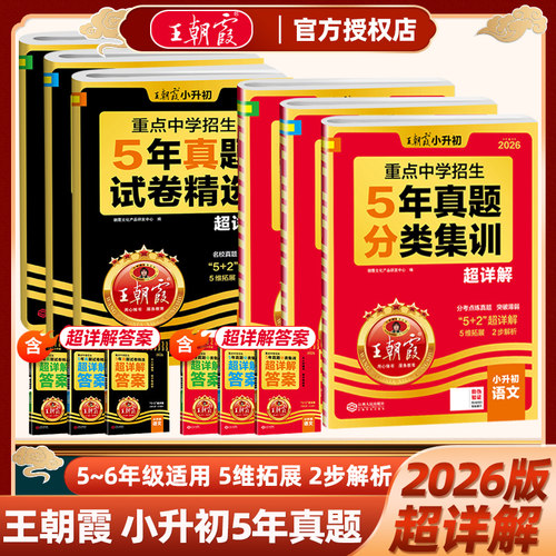 王朝霞重点中学招生分类集训卷