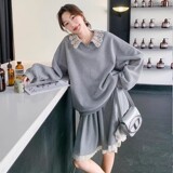 C270-2732-P155-K228春款米呢绒卫衣套装裙，女装套装/套裙，2C270