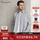 恺米切商务休闲法兰绒免烫长袖 加厚保暖衬衫 男衬衣