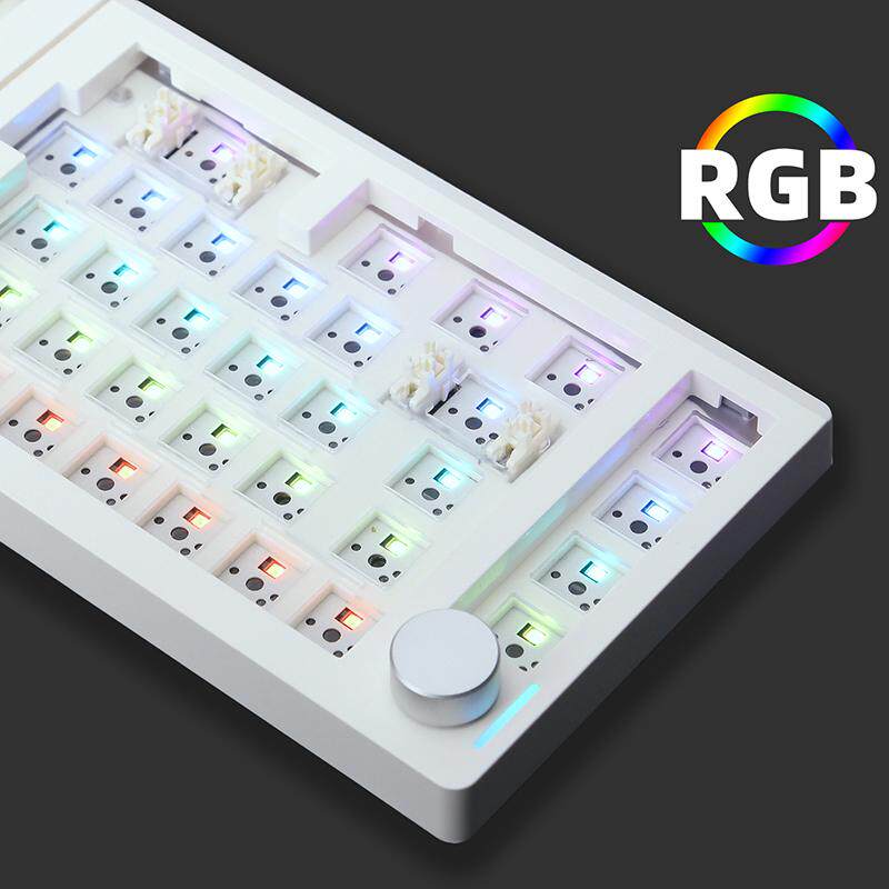 GMK70RGB静音分体式机械键盘三模