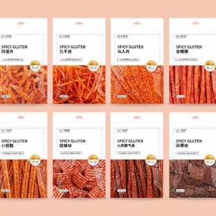 辣可曦曦火爆脾气网红辣条香辣棒九千丝财迷片甜辣块仙人片