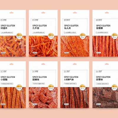 辣可曦曦火爆脾气网红辣条香辣棒九千丝财迷片甜辣块仙人片