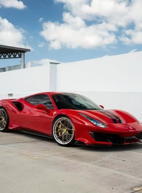 法拉利 488pista x HRE S101SC 21/22寸 双片式锻造轮毂