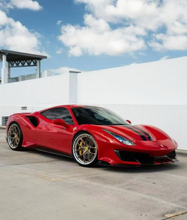 法拉利 488pista x HRE S101SC 21/22寸 双片式锻造轮毂