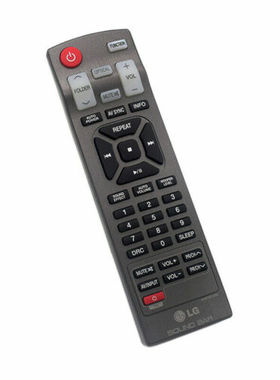 原装 AKB73575421 LG SoundBar遥控器适用于NB3520A条形音箱音响