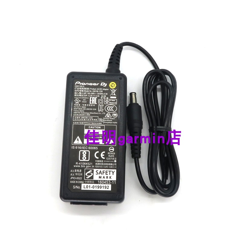 原装PIONEER先锋DDJ-SR2 RR 1000 800电源适配器UNI336-1230 12V