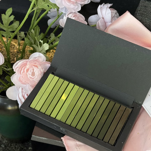 抹茶渐变钢琴巧克力礼盒装送礼