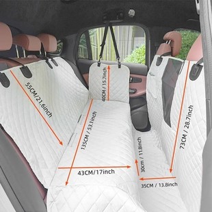 宠物车载垫后排狗垫汽车防水防脏狗狗坐车神器四季通用全包可下地