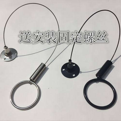 装修用品衣服钢丝吊挂展示架上墙