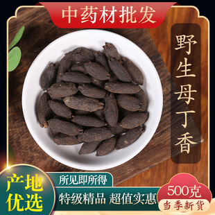 中药材精选野生母丁香500克g正品香料调料鸡舌香亭炅独生雌丁香
