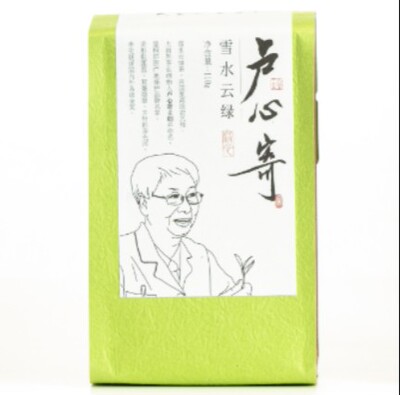 达然牌卢心寄系列雪水云绿简装110g 桐庐本地新茶上市