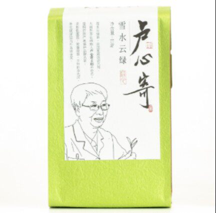 达然牌卢心寄系列雪水云绿简装110g 桐庐本地新茶上市