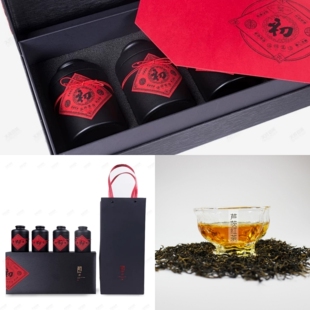 达然牌/芦茨红/单芽红茶/生铁礼盒装/200克/桐庐本地红茶