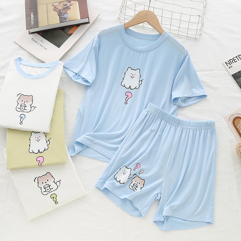 【推荐凉感】夏季莫代尔儿童睡衣