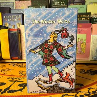 冬日韦特塔罗牌78张桌游韦特系创意卡罗牌tarot