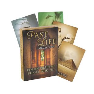 前世今生神谕卡 配中文说明 Past Life Oracle 英文桌游卡牌