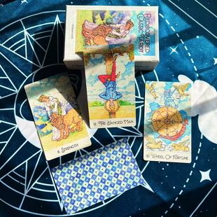 经典重现塔罗牌韦特系新手入门罗牌塔高颜值圆珠笔画风tarot