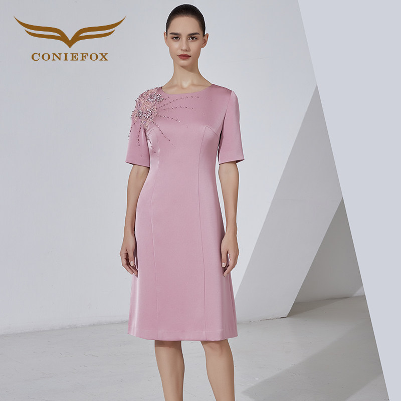 创意狐小个子晚礼服裙轻奢小众高端气质名媛小礼裙平时可穿连衣裙