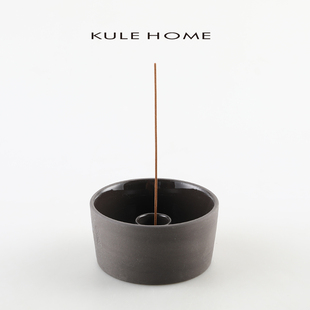 沉香炉摆件香插线香熏香炉点香盘香托香座创意家用室内 KULE HOME