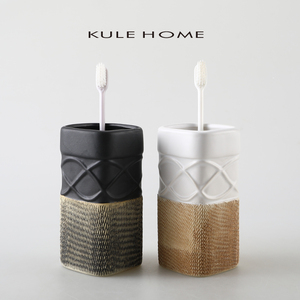 KULE HOME 北欧高颜值ins风造型漱口杯创意洗漱口杯刷牙杯牙缸杯