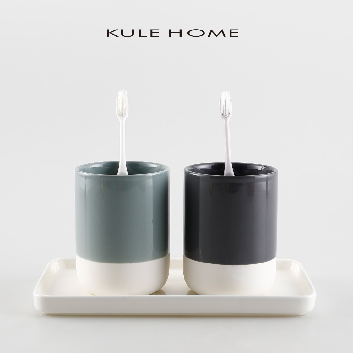 KULE HOME 陶瓷托盘长方形餐具酒店餐厅上菜托盘快餐茶水托盘商用,餐饮具,餐用托盘,淘宝优惠券,粉丝福利购,淘宝优惠卷