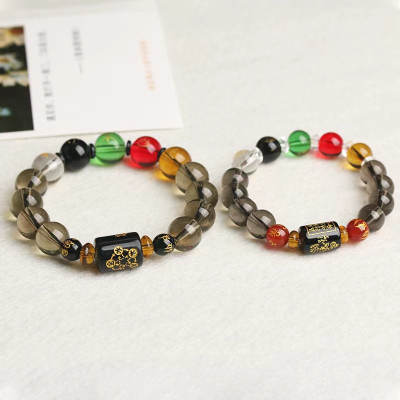 金木水火土男女佛珠情侣