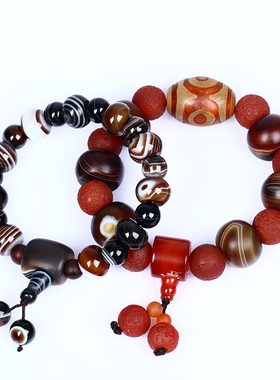 聚财饰品手串石碑护身符