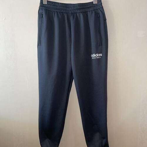 潮包背 现货 Adidas 阿迪达斯男款运动休闲篮球长裤 IC2415