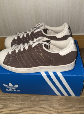 潮包背 现货 Adidas三叶草女子Superstar贝壳头运动休闲鞋 IF7677