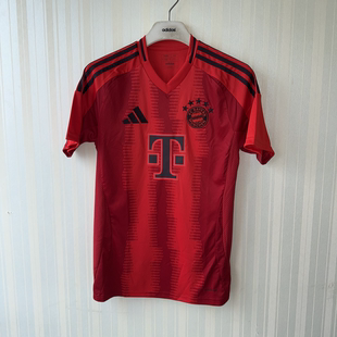 潮包背 现货 Adidas 阿迪达斯男子拜仁主场球迷版足球短袖 IT8511