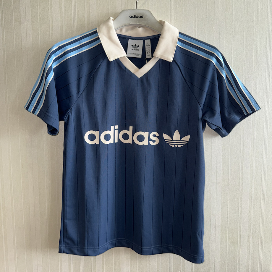 潮包背 现货 Adidas 三叶草男款运动休闲POLOT恤 IU0209 IU0199