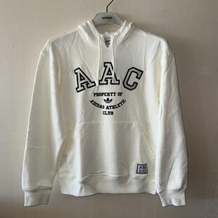 潮包背 现货 Adidas 三叶草男款运动休闲套头卫衣 IM4578 HZ0700