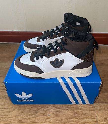 潮包背 现货 Adidas 三叶草DROP STEP高帮运动休闲鞋 IG4801