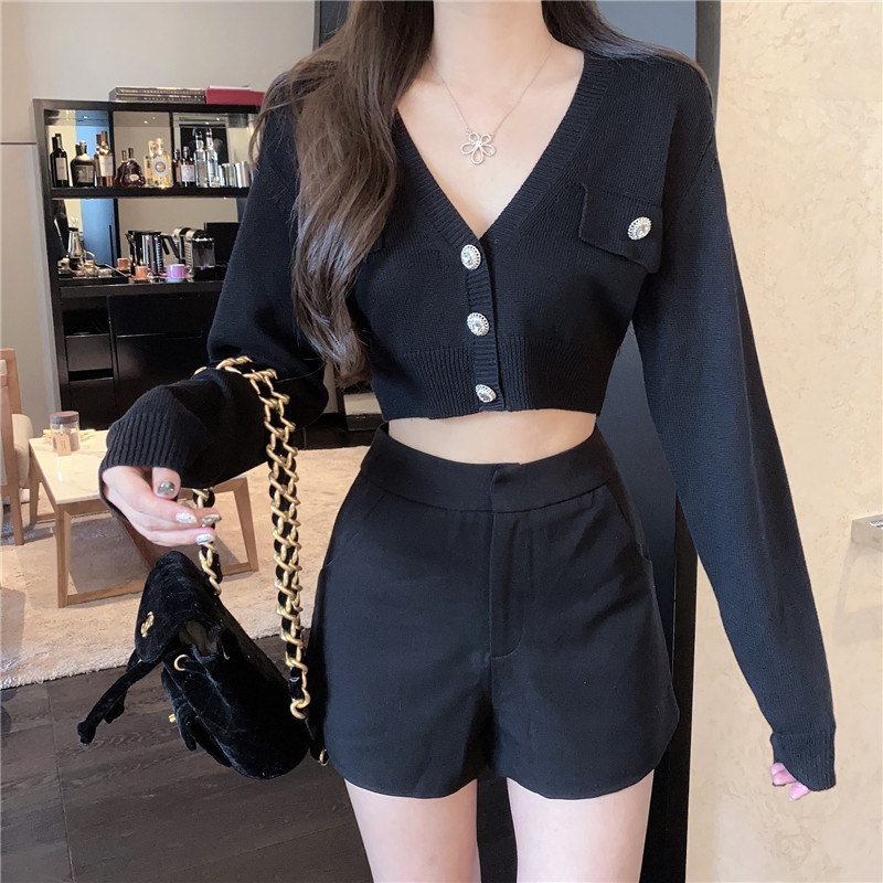 Real photo of xiaoxiangfeng T-shirt girl in early autumn 2020