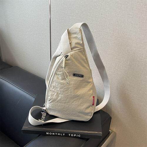 潮牌胸包男女手机斜挎包时尚简约骑行包休闲百搭轻便运动风X