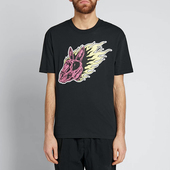 衫 MCQ麦昆男士 动物印花圆领时尚 半袖 黑色短袖 T恤个性