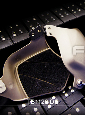 【新品上市】FMA FAST头盔附件护耳 塑料版侧护甲 TB1128