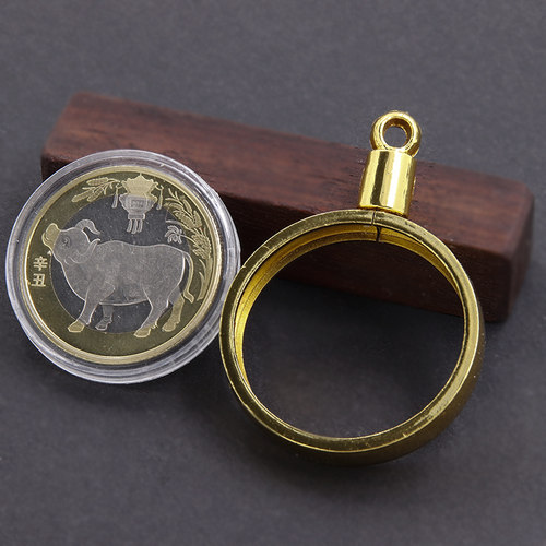 25mm27mm30mm40mm硬币钥匙扣挂件